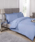 Emma Barclay Percale 180TC Easy-Care Polycotton Duvet Set – Blue bedding set