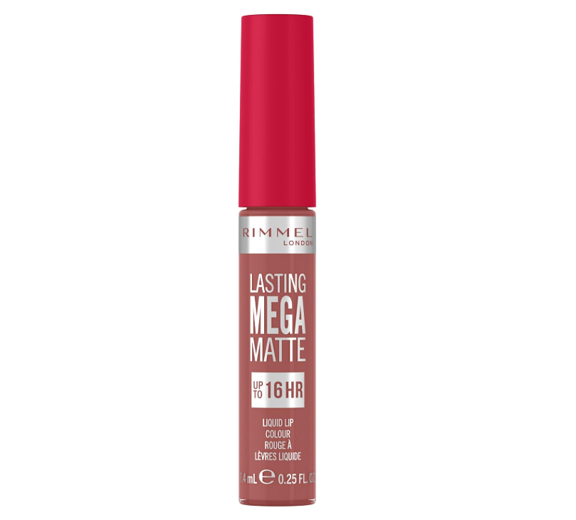 Rimmel London Lasting Mega Matte 16HR Liquid Lipstick 200 Pink Blink