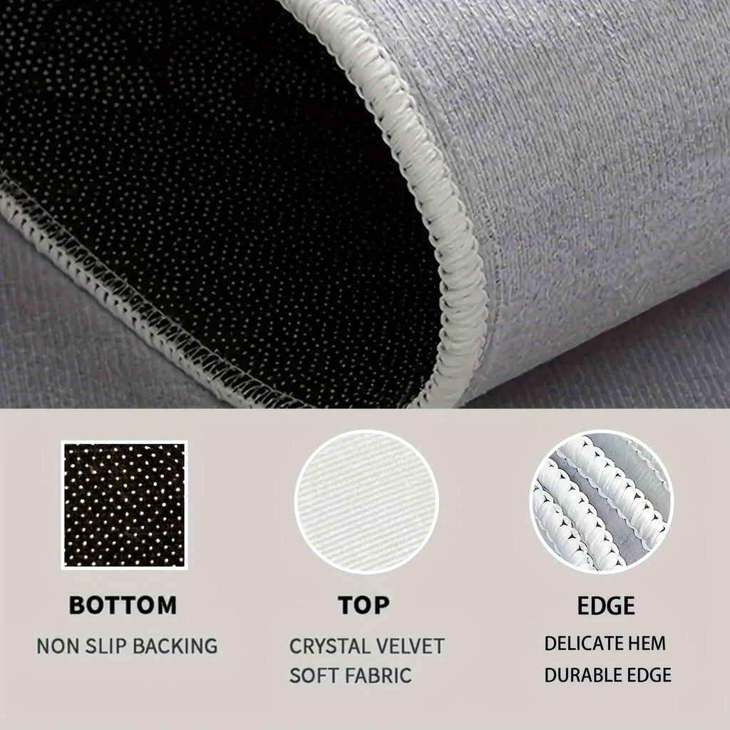 Washable Polyester Welcome Doormat