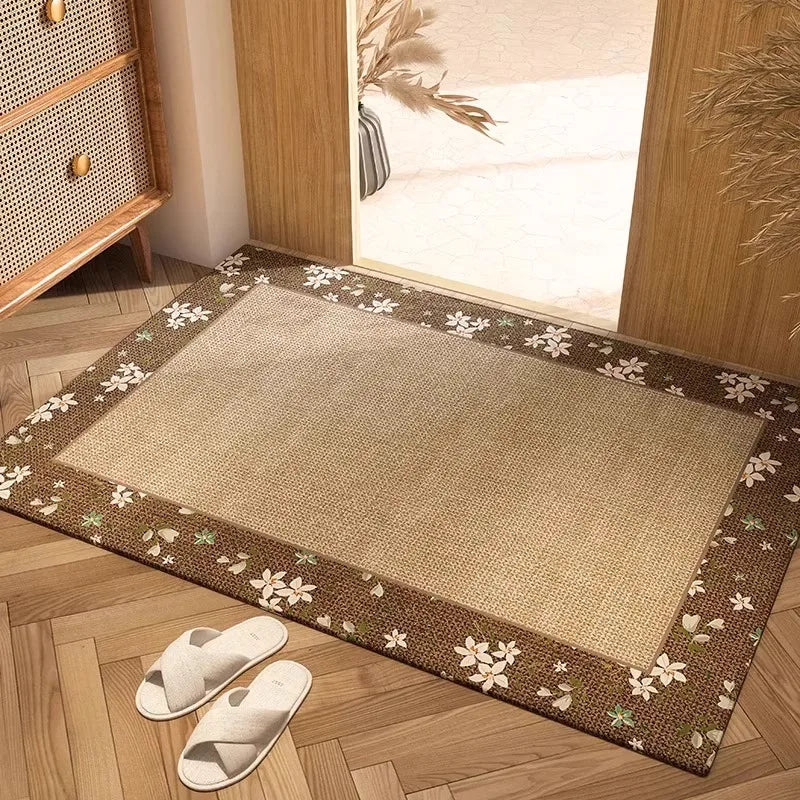 Washable Polyester Welcome Doormat