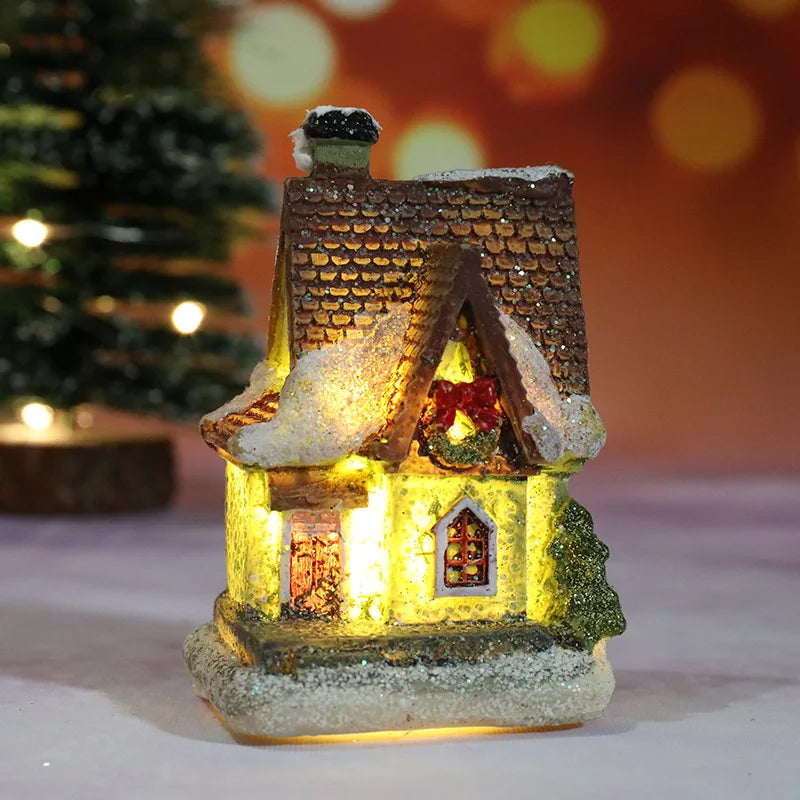 Mini LED Christmas House Light – 12 Festive Designs