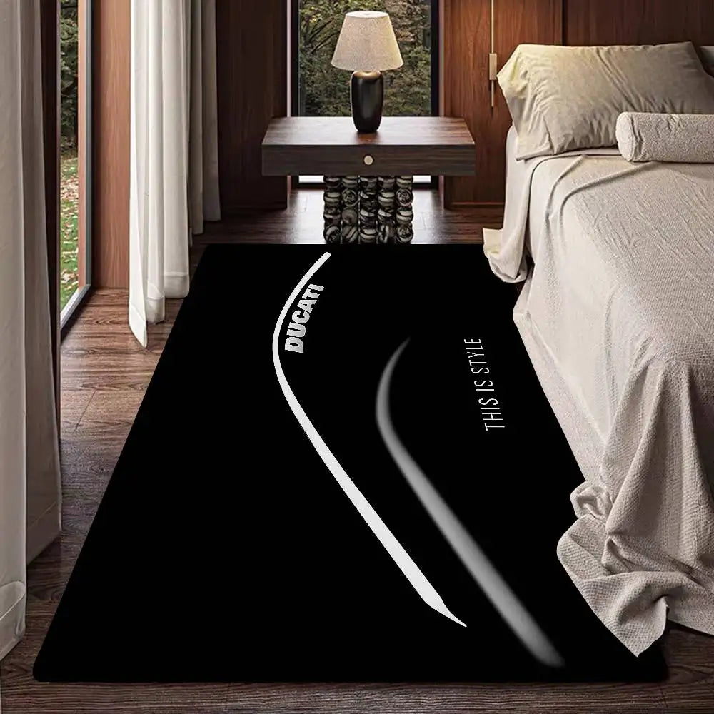 Ducati Motorcycle Print Doormat