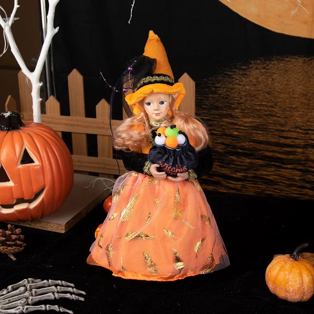 Hanging Witch & Elf Doll Decoration – 2 Styles – ST57-2