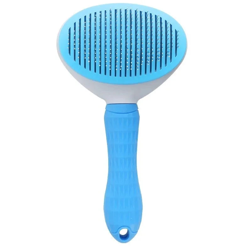 Self-Cleaning Slicker Brush with Stainless Steel Pins