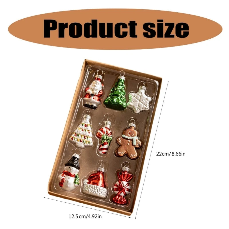 Glass Christmas Tree Hanging Ornament - LOWZY
