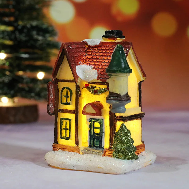 Mini LED Christmas House Light – 12 Festive Designs