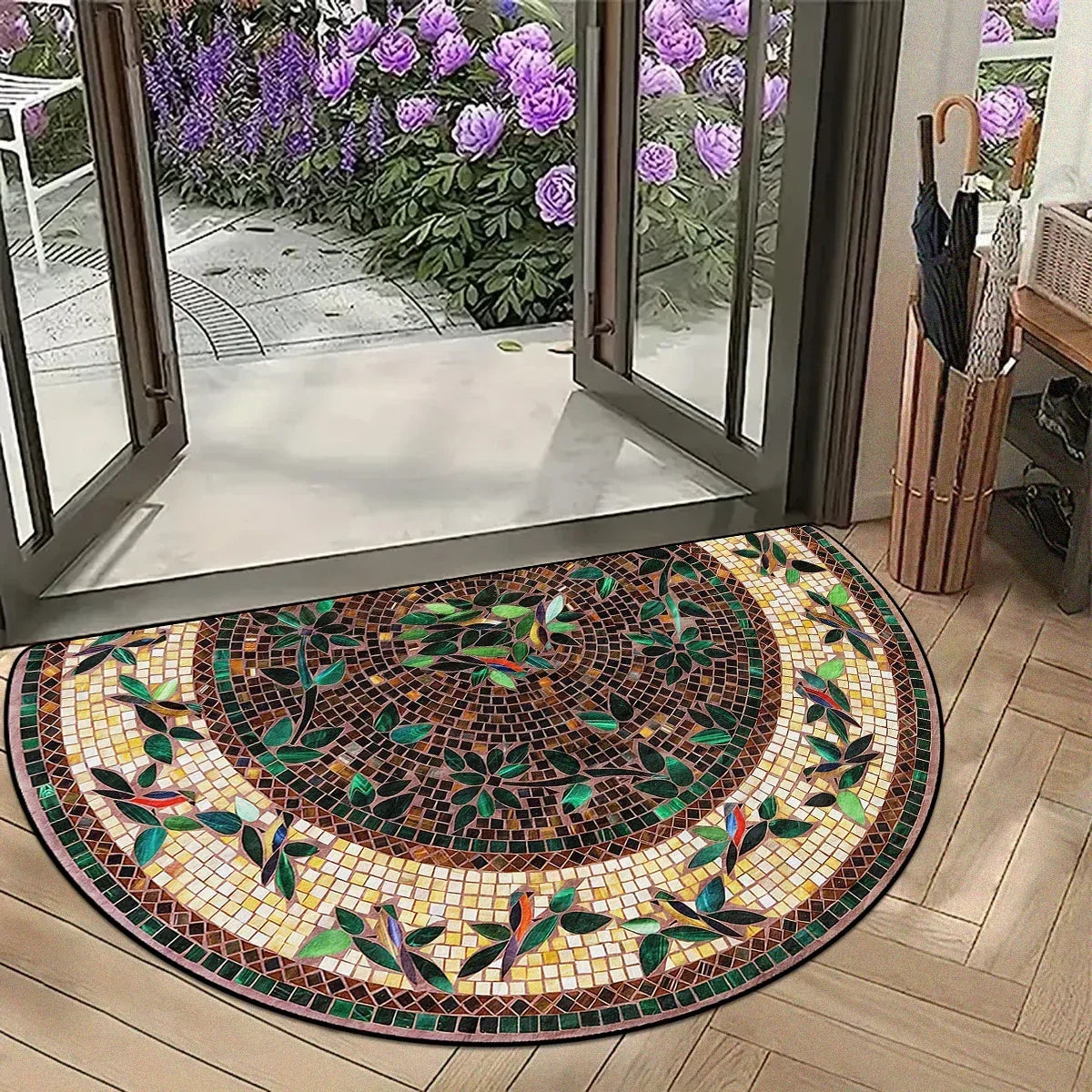 Decorative Polyester Entrance Rug