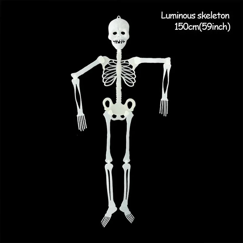 Luminous Halloween Hanging Skeleton – 3 Sizes