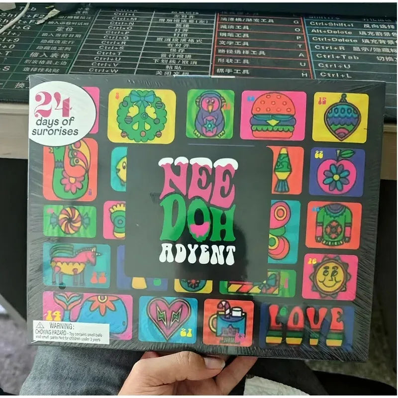24-Day Tactile Christmas Countdown Calendar - LOWZY