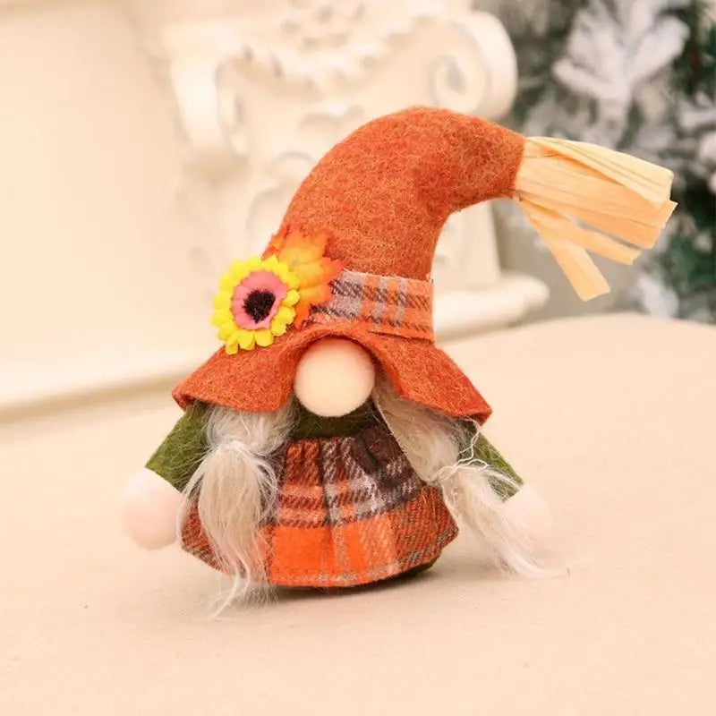Autumn Harvest Gnome – Farmhouse Table Decoration