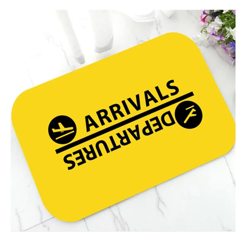 Takeoff & Landing Printed Doormat