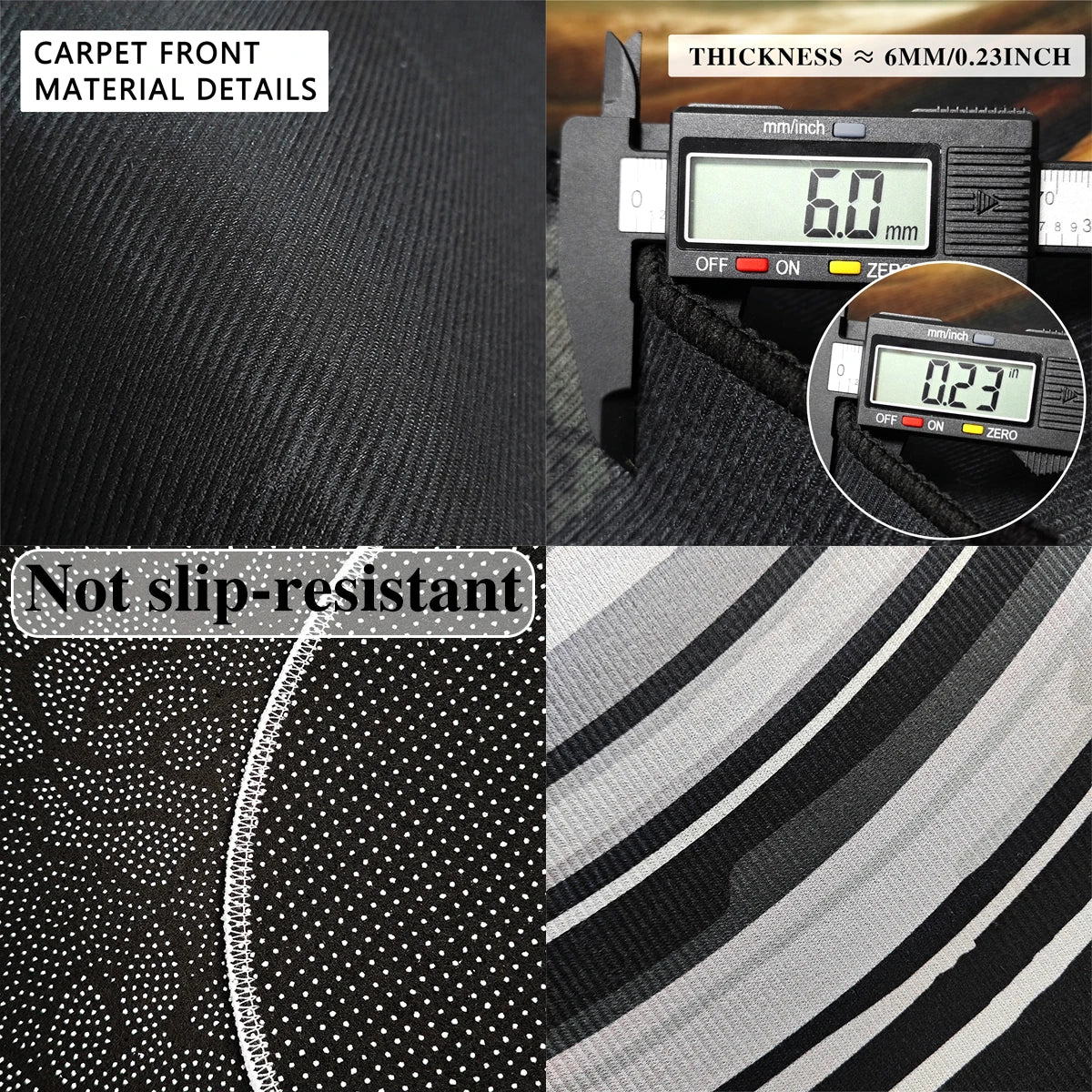 Decorative Polyester Entrance Rug