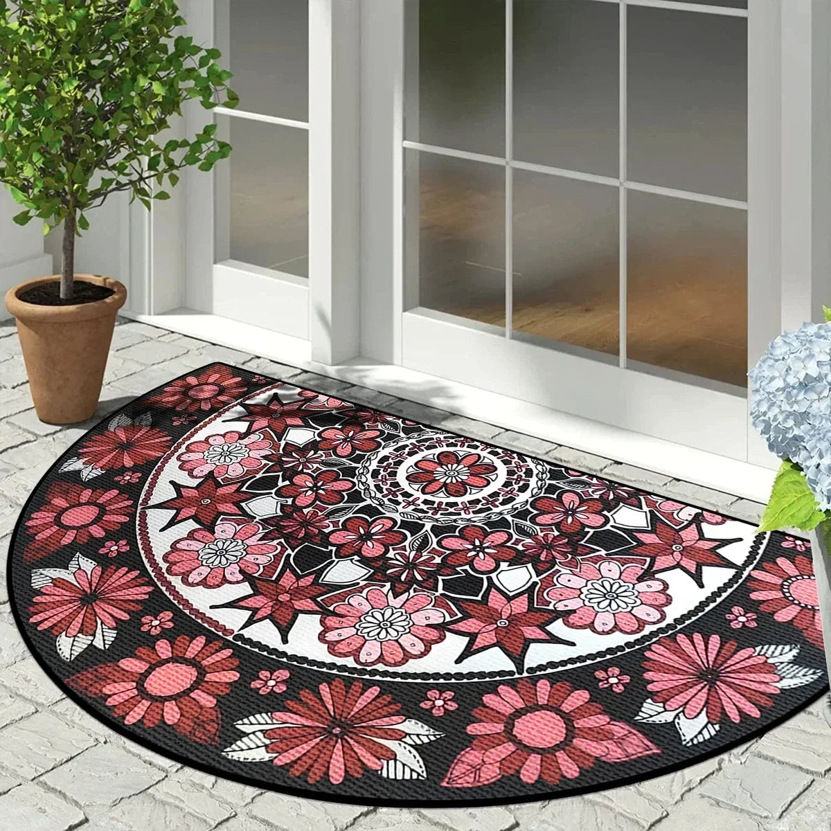 Decorative Polyester Entrance Rug