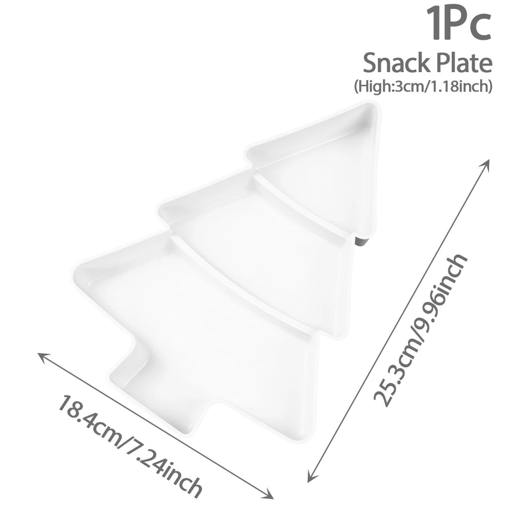 Christmas Tree-Shaped Serving Plate - LOWZY