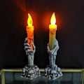 Halloween Ghost & Skeleton Party Candles