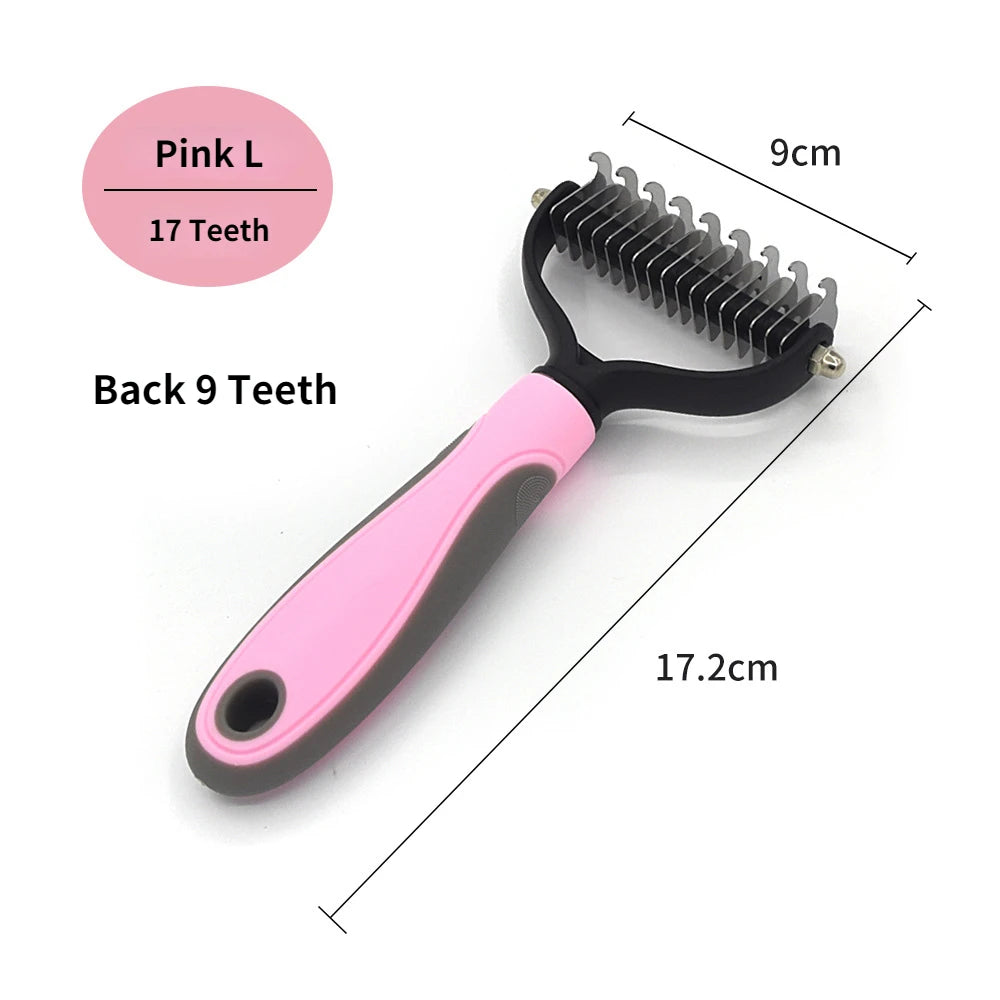 Pet Deshedding & Grooming Tools – Assorted Options