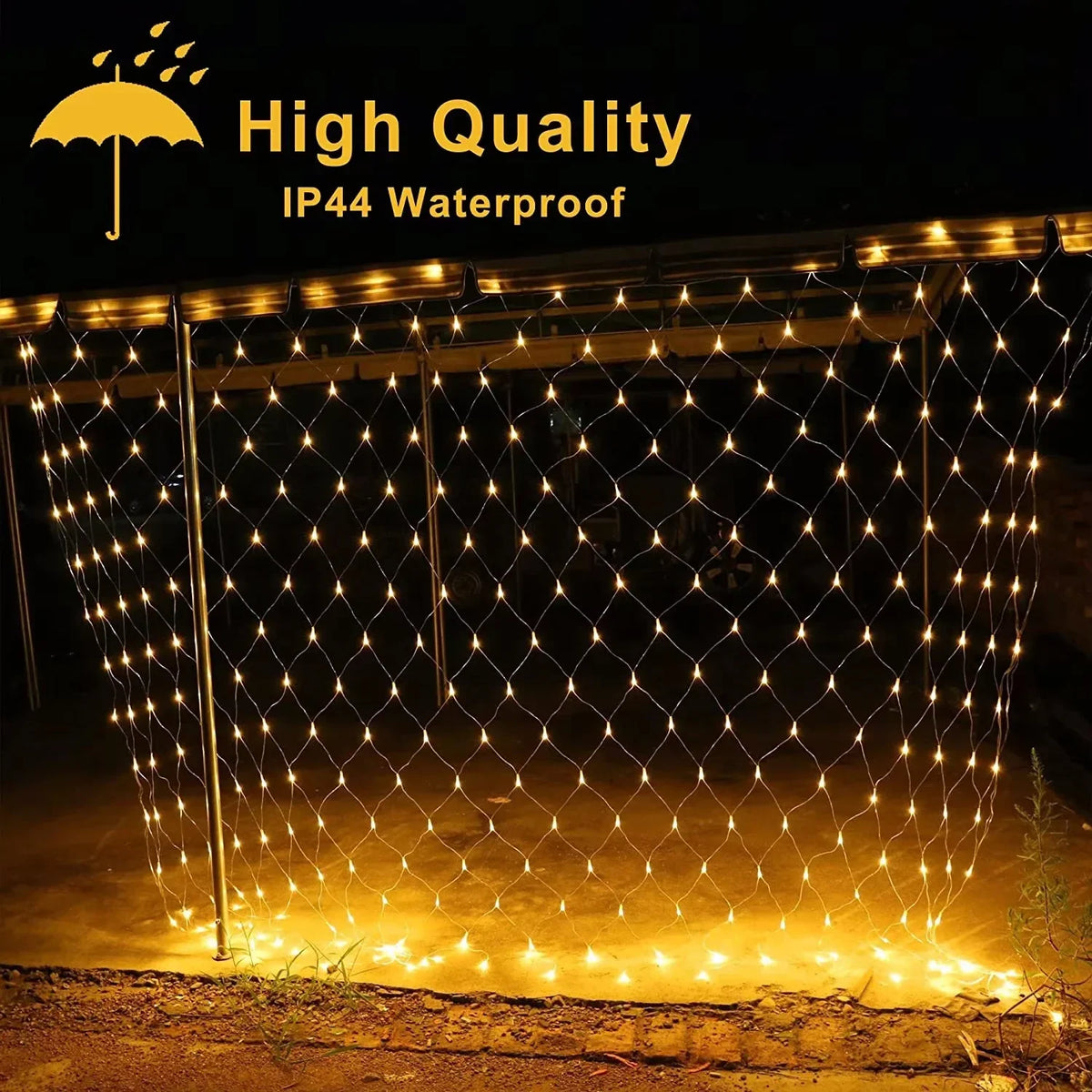 Outdoor LED Mesh Christmas Lights - LOWZY