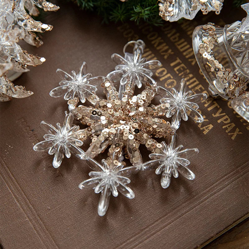 Acrylic Winter Wonderland Hanging Ornament - LOWZY
