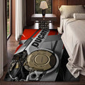 Ducati Motorcycle Print Doormat