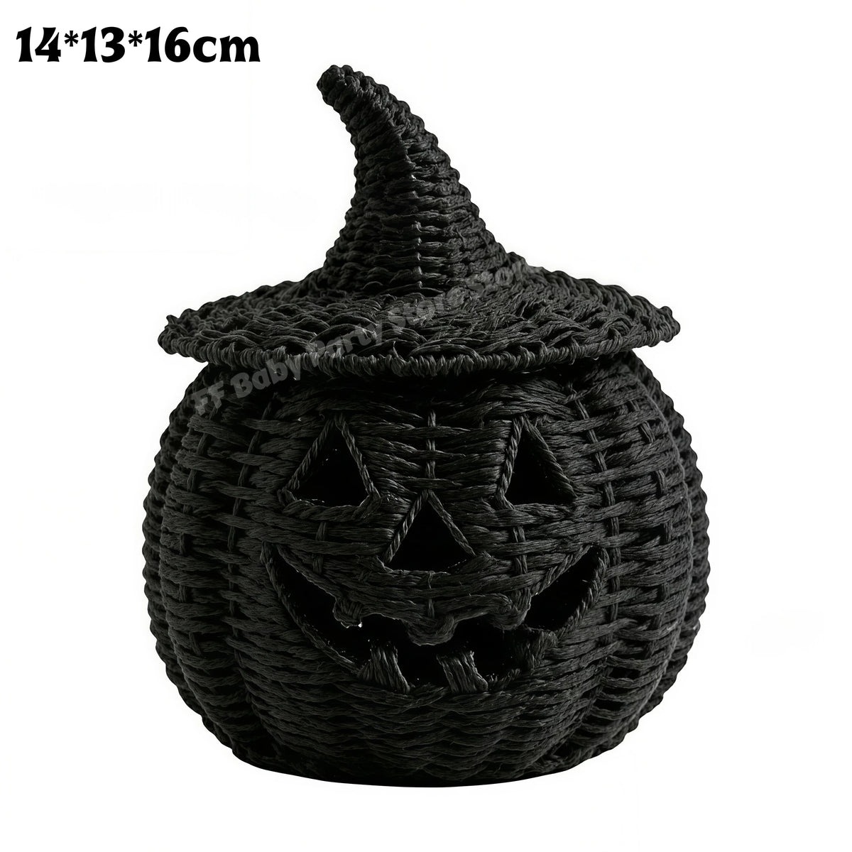 Halloween Pumpkin Lantern & Witch Hat Décor – 6 Designs