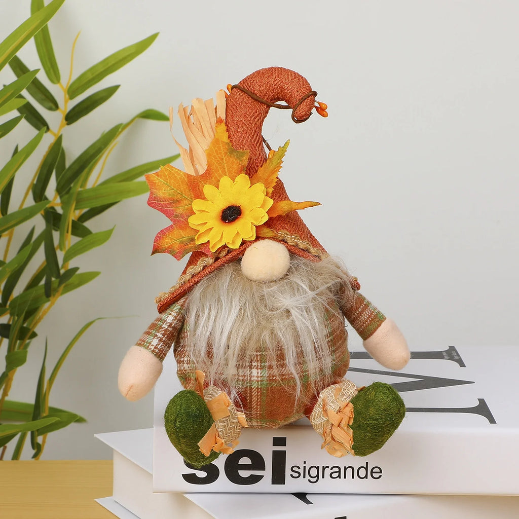 Rustic Autumn Scarecrow Hanging Decoration – 5 Styles