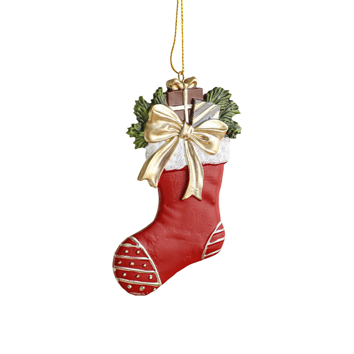 Vintage Storybook Resin Christmas Ornament - Gift gift elf - LOWZY