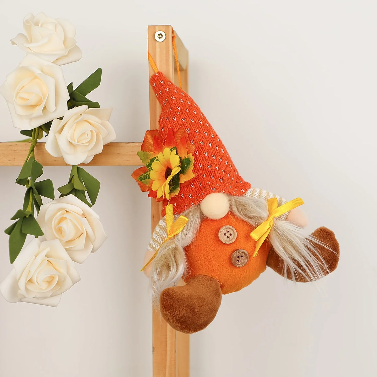 Rustic Autumn Scarecrow Hanging Decoration – 5 Styles