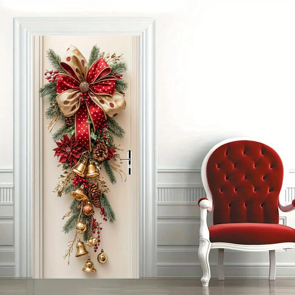 Christmas Bell Door Cover - LOWZY