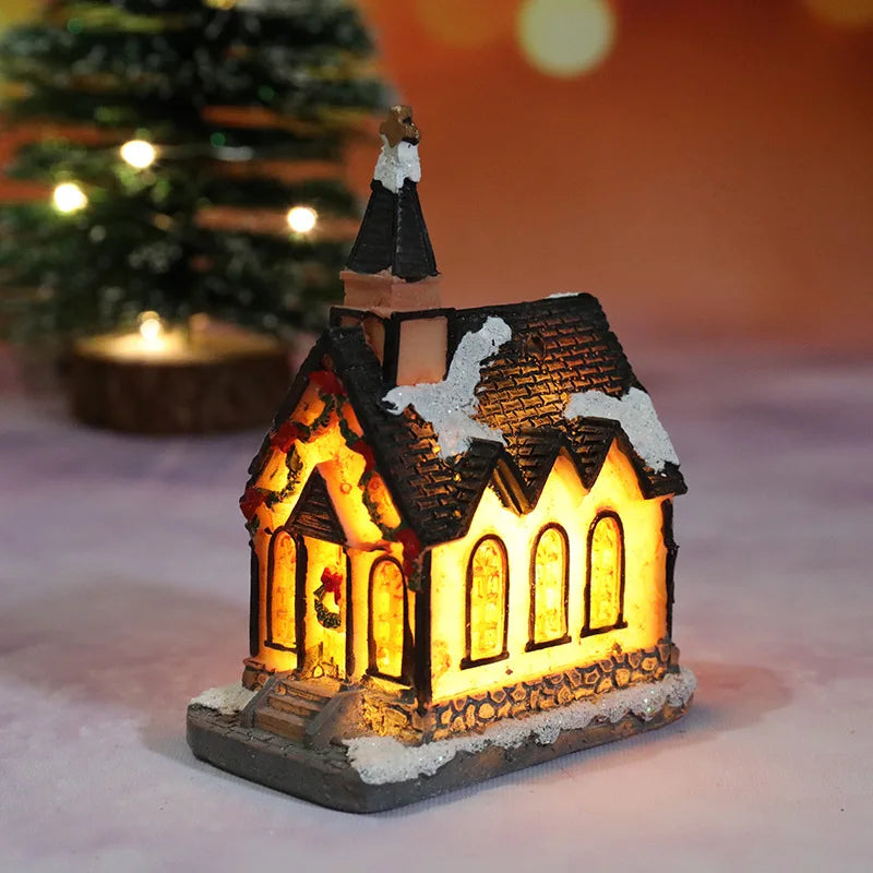 Mini LED Christmas House Light – 12 Festive Designs