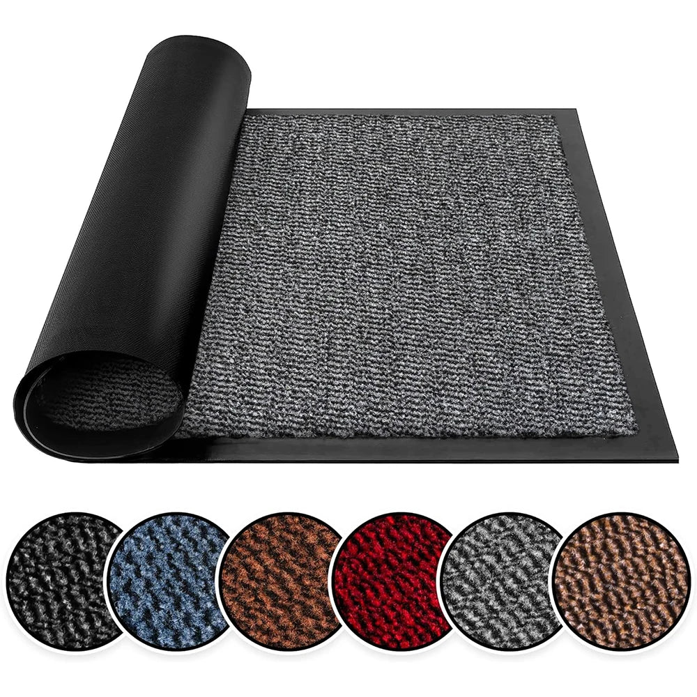 Washable Entrance Doormat in Grey or Anthracite