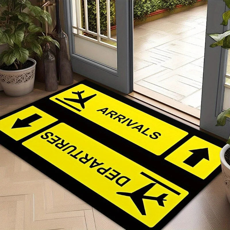 Takeoff & Landing Printed Doormat
