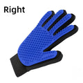 Silicone Pet Grooming Glove – Blue Right Hand