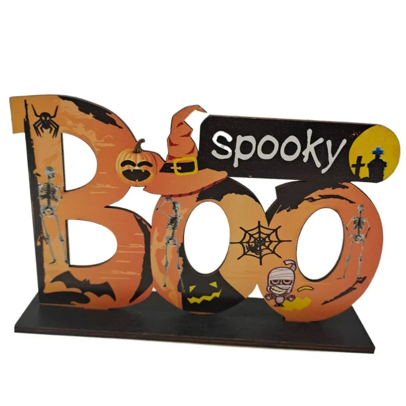 Wooden Halloween Table Signs – 3 Designs