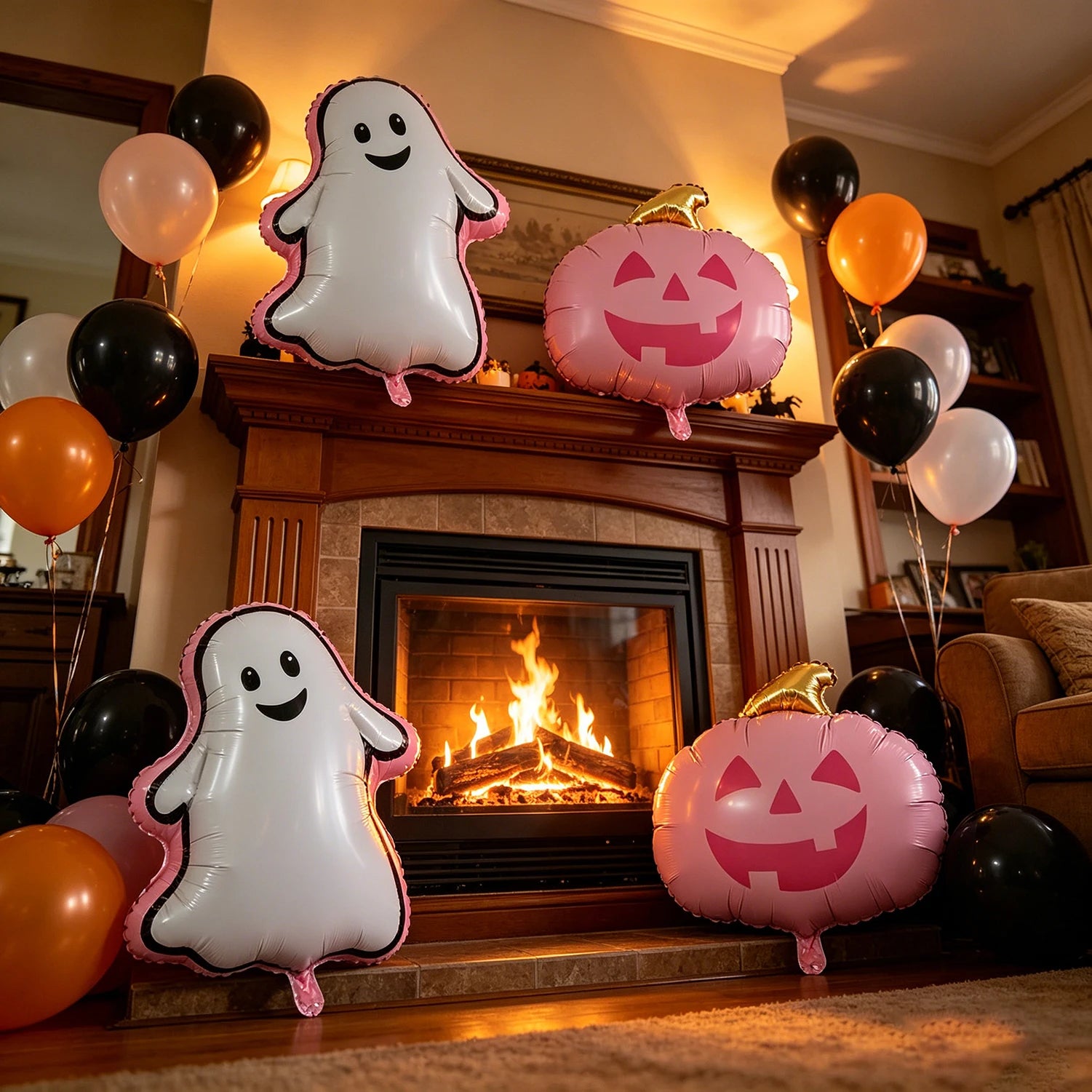 Halloween Foil Balloon Sets – 13 Designs – 12