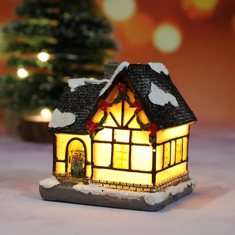Mini LED Christmas House Light – 12 Festive Designs
