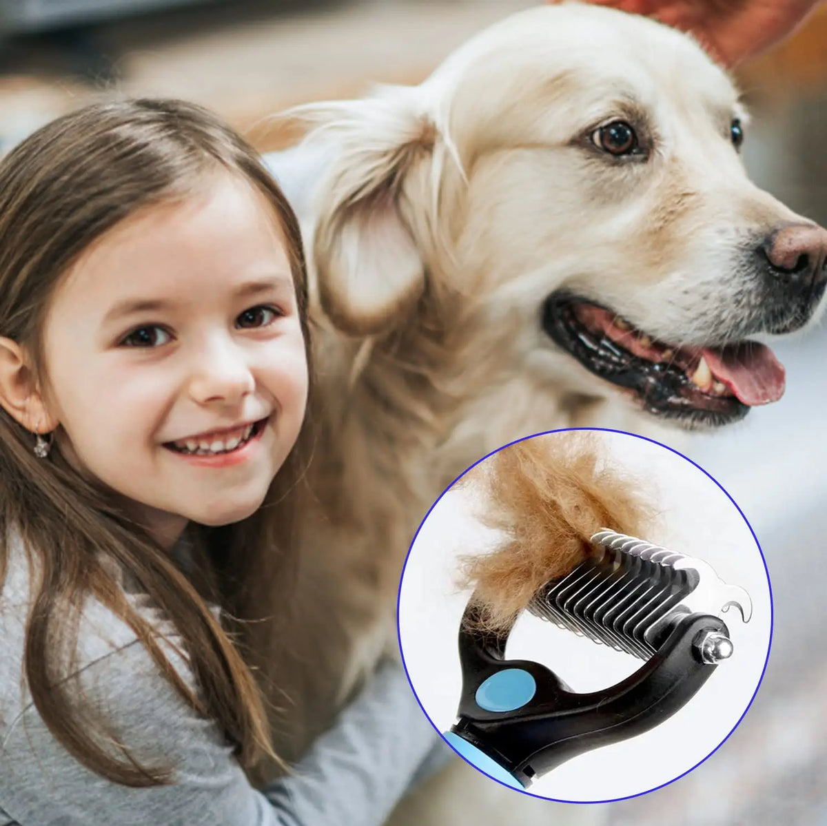 Pet Deshedding & Grooming Tools – Assorted Options