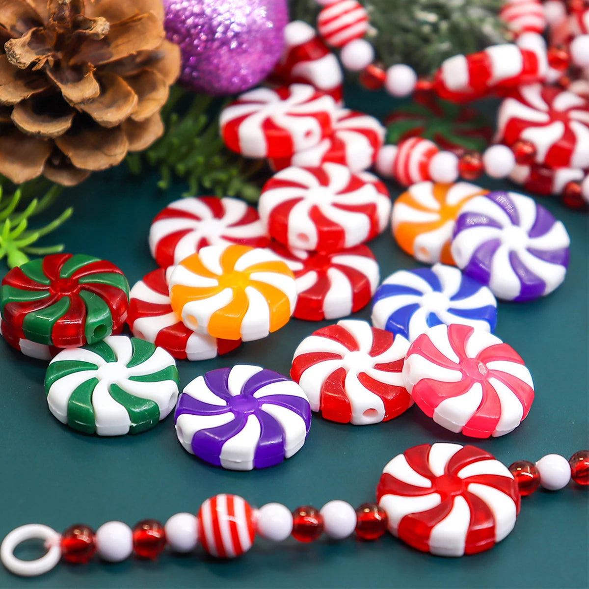Christmas Candy Tree Ornaments - 10 or 20 Pack - LOWZY