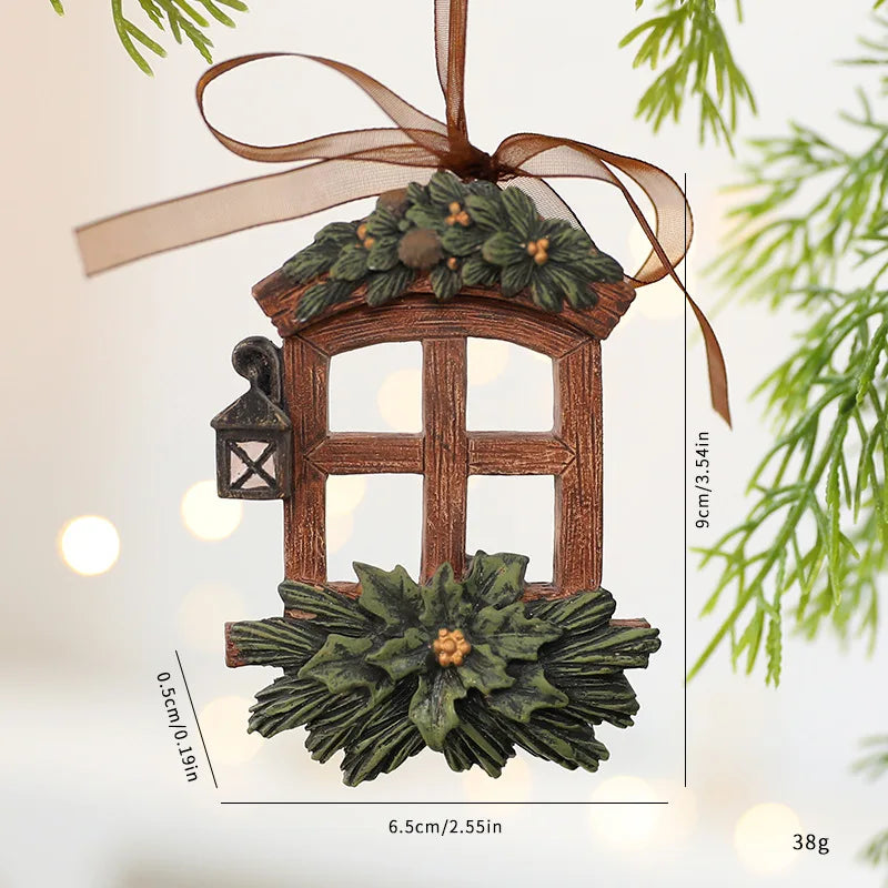 Vintage Resin Christmas Bell Ornament - view 14 - LOWZY