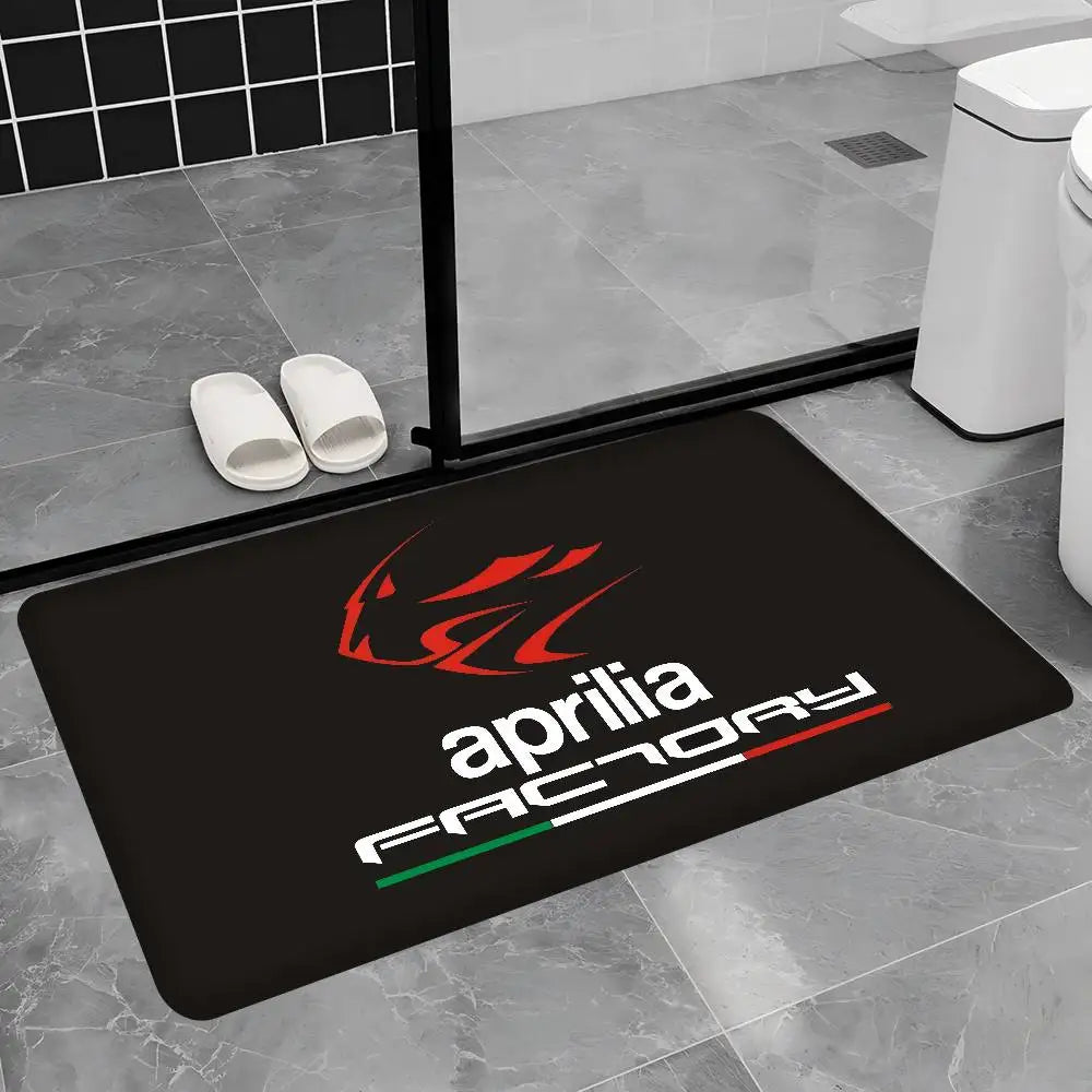 Aprilia Motorcycle Print Doormat