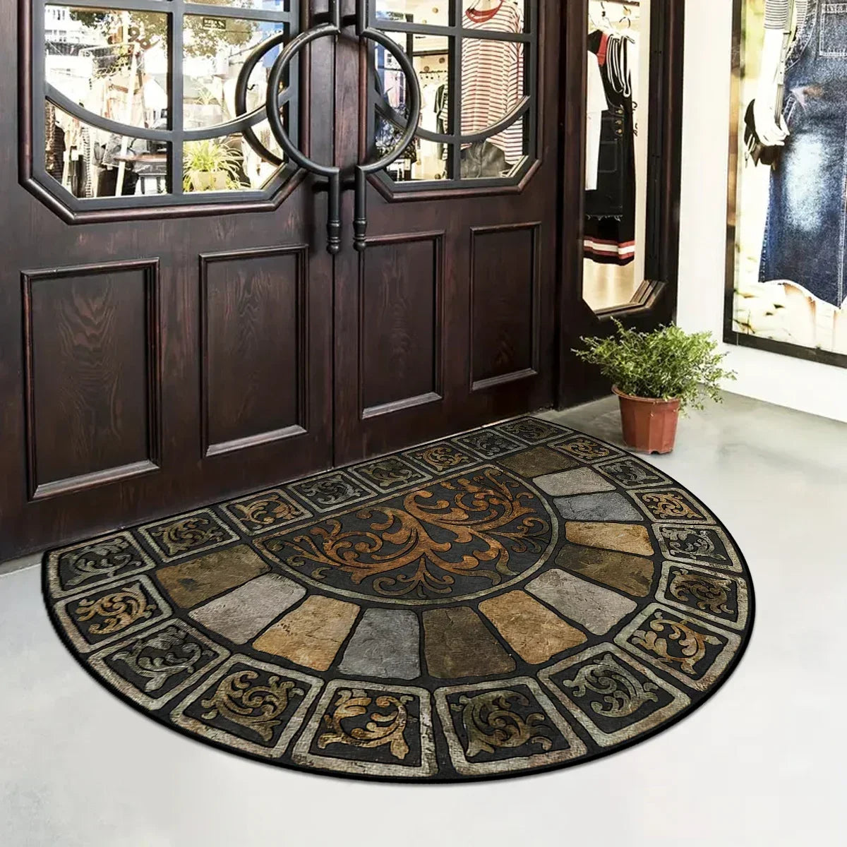Decorative Polyester Entrance Rug