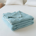 6-Layer Cotton Gauze Throw Blanket – Multiple Sizes – din x zi / 100x150cm
