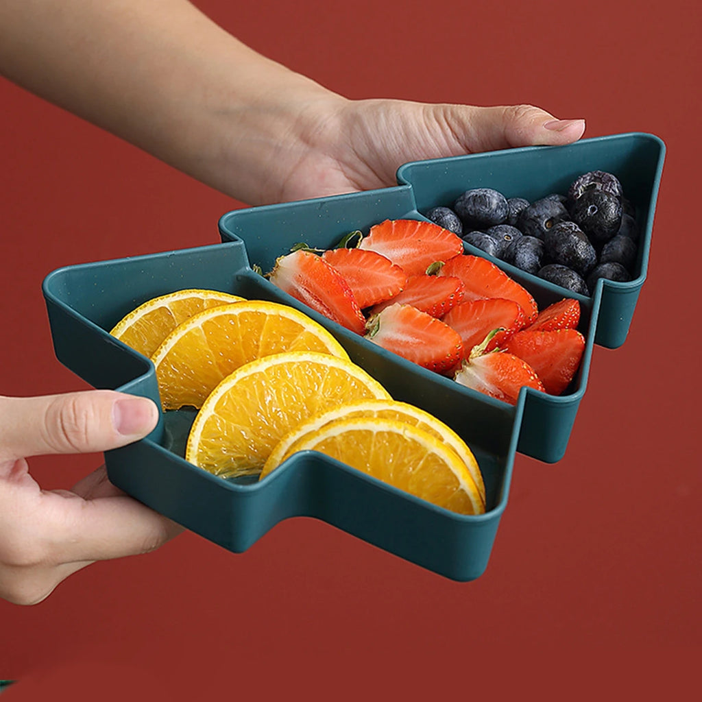 Christmas Tree-Shaped Serving Plate - LOWZY