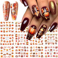 Autumn Woodland Nail Art Water Transfer Decals