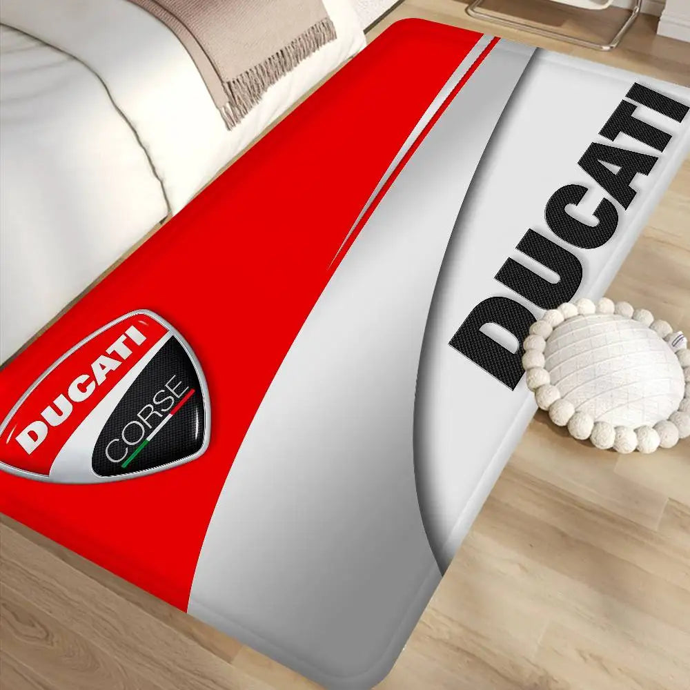 Ducati Motorcycle Print Doormat