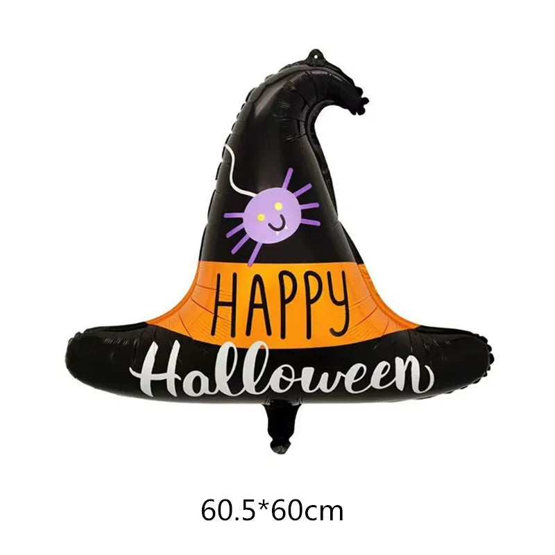 Halloween Foil Balloons – Ghost, Pumpkin, Bat & Mummy – 1PCS-1