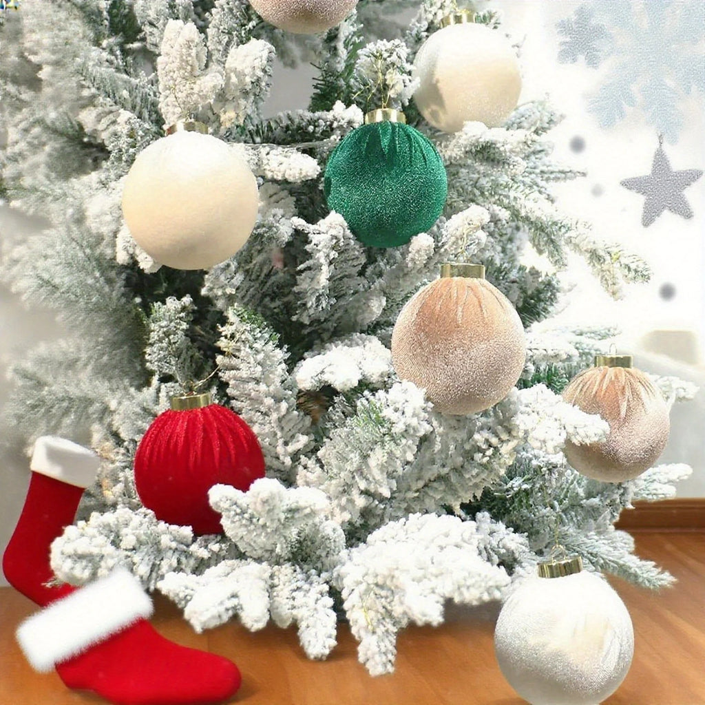 Christmas Tree Bauble Set - 6cm or 8cm - LOWZY