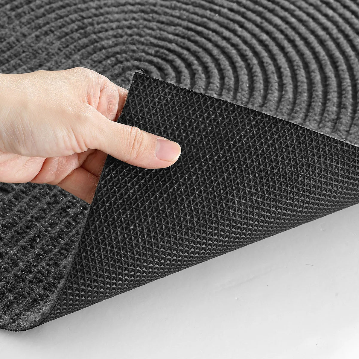 Grooved Geometric Entrance Doormat