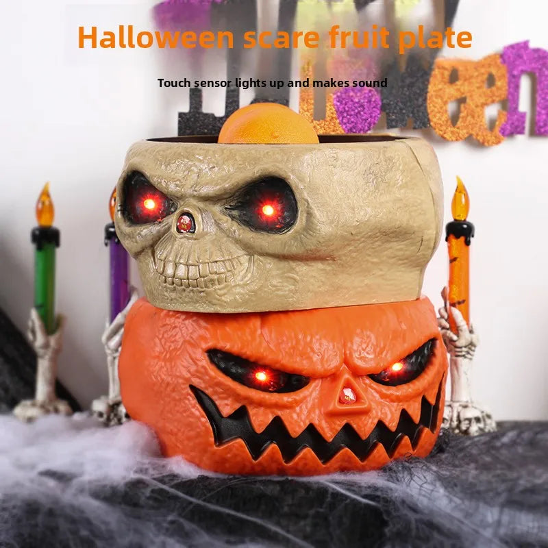 Halloween Pumpkin Candy Display – Decorative Party Prop