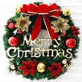 Handmade-Style Christmas Door Wreath - LOWZY