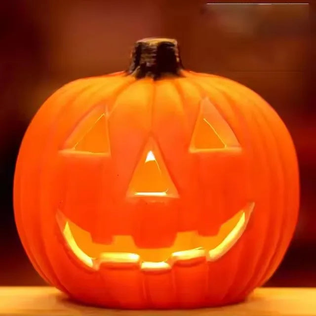 Light-Up Halloween Pumpkin Decoration